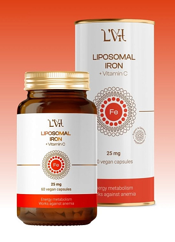 Liposomal Iron + Vitamin C фото